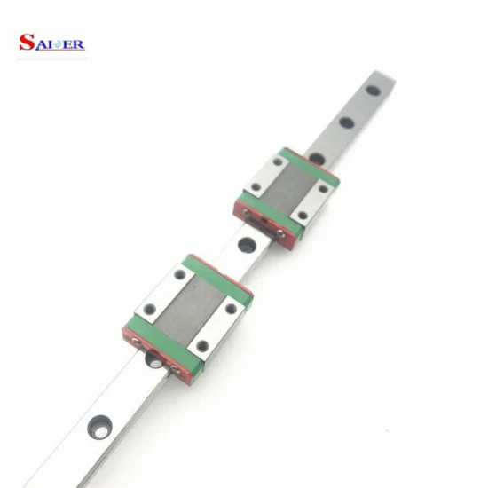 3D Printer Bearing or Stainless Steel Mgn5 Mgn7 Mgn9 Mgn12 Mgn15 Mini Lm Guideway Miniature Linear Guide with Block